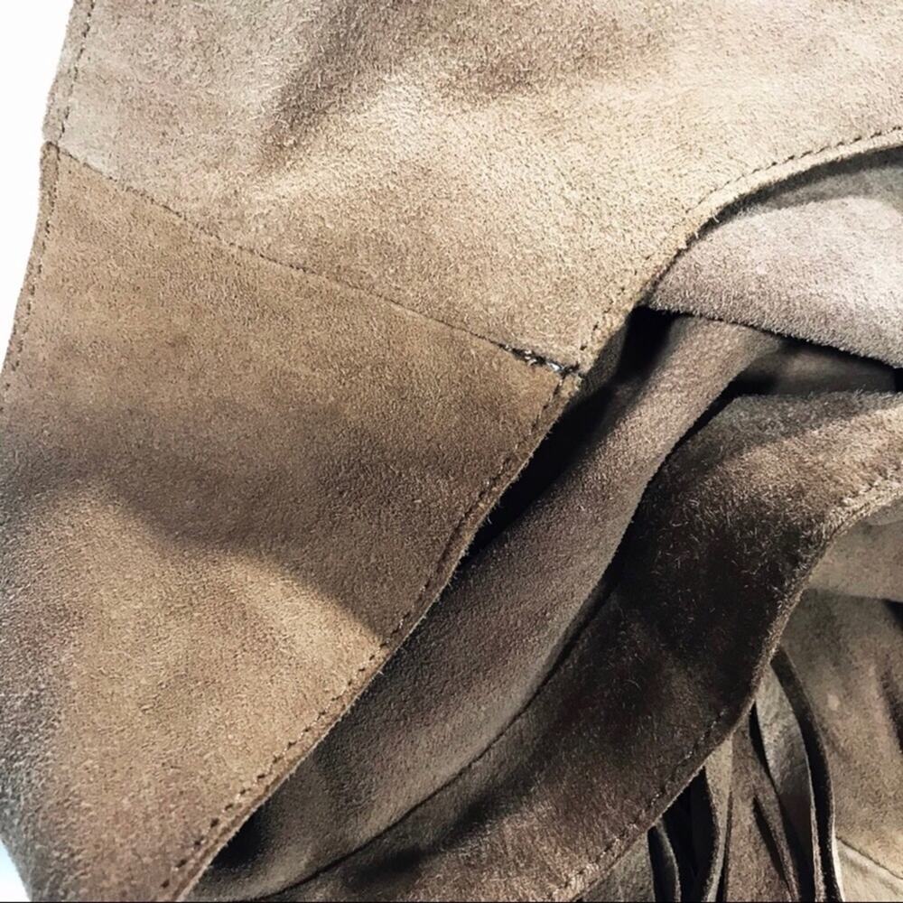 W118 by Walter Baker Lenny Fringe Leather Vest - Picture 8 of 8